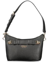 Guess - Logo-Lettering Pebbled Tote Bag - Lyst