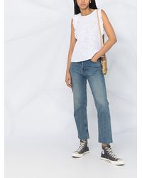 Tommy Hilfiger - Mid Rise Straight Leg Jeans - Lyst
