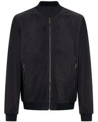 Moorer - Zip Bomber Jacket - Lyst