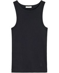 By Malene Birger - Mani Logo-Embroidered Tank Top - Lyst
