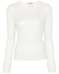 JW Anderson - Long Sleeve Crew Neckline Top - Lyst