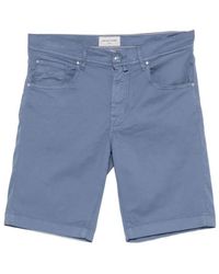 Jacob Cohen - Nicolas Logo-Patch Shorts - Lyst