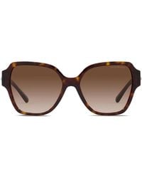 Emporio Armani - Butterfly-Frame Sunglasses - Lyst