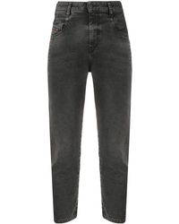 DIESEL Schmale Cropped-Jeans - Grau