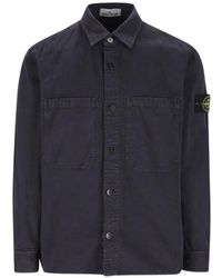 Stone Island - Surchemise À Poches Poitrine - Lyst