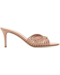 Gianvito Rossi - Vyna 70mm レザーサンダル - Lyst