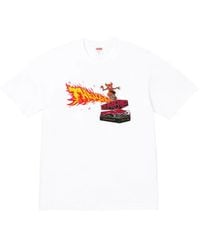 Supreme - X Thrasher Back Tail T-Shirt - Lyst