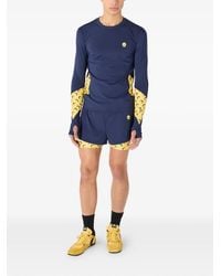 Marine Serre - Moon-Print Layered Shorts - Lyst