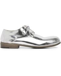 Marsèll - Derby-Schuhe aus Metallic-Leder - Lyst
