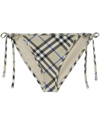 Burberry - ヴィンテージチェック ビキニボトム - Lyst