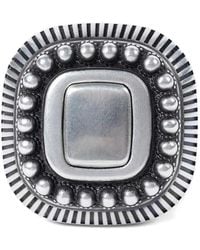 Ann Demeulemeester - Char Wide Ring - Lyst