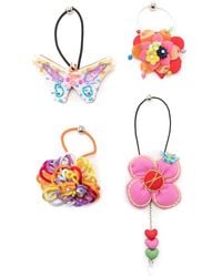 Amir Slama - Floral-Appliqué Hair Tie - Lyst