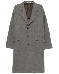Tagliatore - Sanford Houndstooth-Pattern Single-Breasted Coat - Lyst
