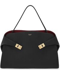Ferragamo - Hug Medium Leather Tote Bag - Lyst