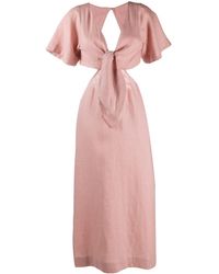 Cult Gaia Uitgesneden Jurk - Roze