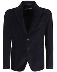 Circolo 1901 - Ribfluwelen Blazer Met Gekerfde Revers - Lyst