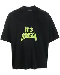 Bonsai - T-Shirt mit Logo-Print - Lyst