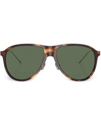Brunello Cucinelli - Pilot-Frame Sunglasses - Lyst