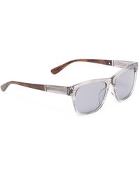 Brunello Cucinelli - Rectangular Acetate Sunglasses - Lyst