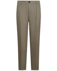 Department 5 - Cotton Straight-Leg Trousers - Lyst