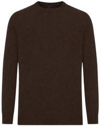 Zanone - Fine-Knit Crew-Neck T-Shirt - Lyst