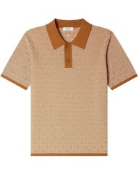 Sandro - Square Cross Polo Shirt - Lyst
