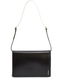 Jil Sander - Small File Leather Shoulder Bag - Lyst