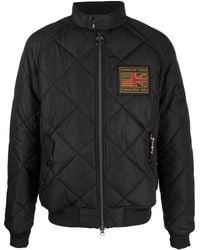 Barbour - Merchant Quilted Bomber Jacket - Lyst