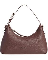 Coccinelle - Buckle-Detail Pebbled-Leather Tote Bag - Lyst