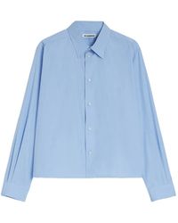 Jil Sander - Lightweight Fil-À-Fil Cotton Shirt - Lyst