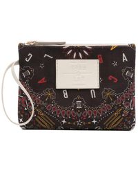 CUBA LAB - Clutch mit Logo-Patch - Lyst