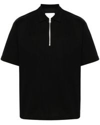 Sacai - Half-zip Polo Shirt - Lyst