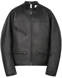Courreges - Giacca Racer Buckle - Lyst
