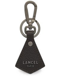 Lancel - Pyramid Grained-Leather Keyring - Lyst