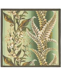 Etro - Floral-print Silk Pocket Square - Lyst