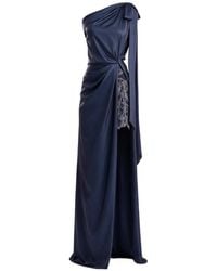 Gemy Maalouf - One-Shoulder Sequin-Embellished Dress - Lyst
