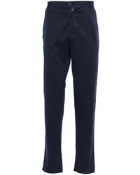Kiton - Pantalones chino ajustados con cinturilla elástica - Lyst