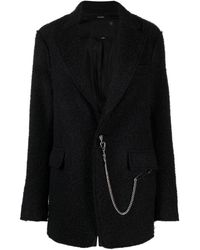 R13 - Chain-link Textured Single-breasted Blazer - Lyst