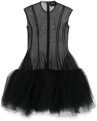 Simone Rocha - Robe En Tulle À Design Sans Manches - Lyst