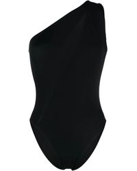 Versace - One-shoulder Lycra One Piece Swimsuit - Lyst