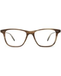 Garrett Leight - Brille Mit Eckigem Gestell - Lyst