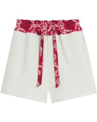 Lanvin - Cotton Shorts - Lyst