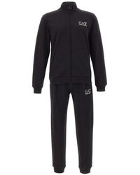 EA7 - Trainingspak Met Logo - Lyst