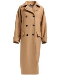 Elie Saab - Double-Breasted Coat - Lyst