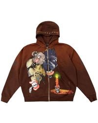 Travis Scott - X Ecko Maintaining Graphic-Print Zip-Up Hoodie - Lyst
