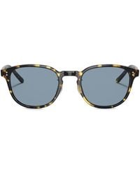 Oliver Peoples - Fairmont Sun-f Round-frame Sunglass - Lyst