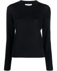 Thom Browne - Pull En Laine Vierge À Col Rond - Lyst