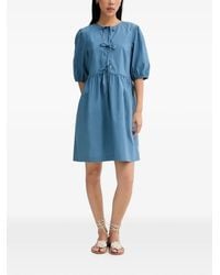 Marc O' Polo - Robe Courte À Manches Bouffantes - Lyst