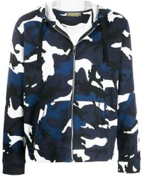 Valentino Garavani - Camouflage-Print Hoodie - Lyst