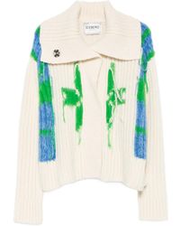 Iceberg - Cardigan Côtelé - Lyst